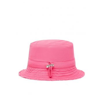 Palarie fetita -  bumbac - roz - 1/3 ani