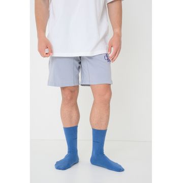 Pantaloni de pijama cu logo - Gri antichizat