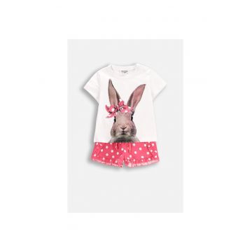 Pijamale copii -  set multicolor - bumbac - pentru fete