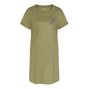 Pijamale dama -  camasa de noapte - bumbac - Verde