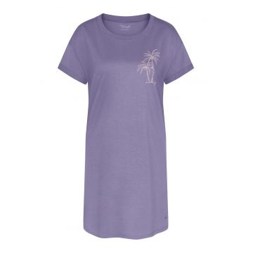 Pijamale dama -  camasa de noapte - bumbac - Violet