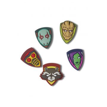 Set de talismane Guardians of the Galaxy Jibbitz™ - 5 piese - Multicolor