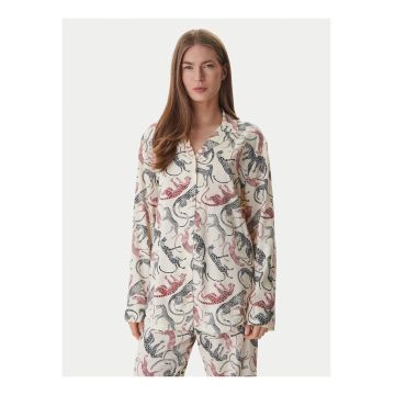 Bluza de pijama cu imprimeu