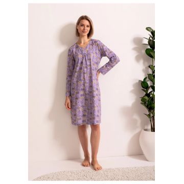 Camasa Noapte Malena TWIN - Floral