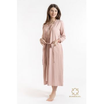 Capot pentru dame - Roz pastel