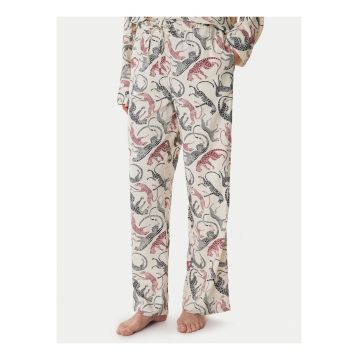 Pantaloni de pijama cu imprimeu grafic -