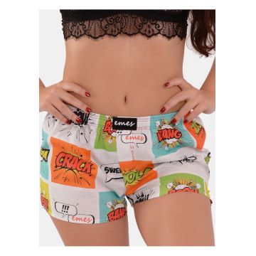 Pantaloni scurti cu imprimeu grafic