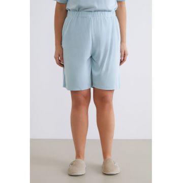 Pantaloni scurti de pijama - Albastru deschis