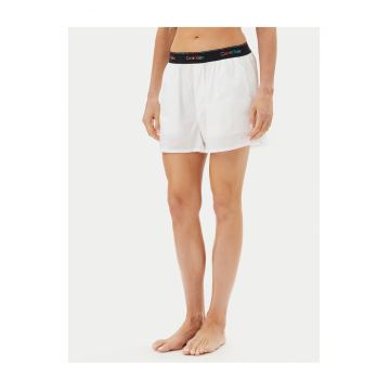Pantaloni scurti pijama  albi - femei