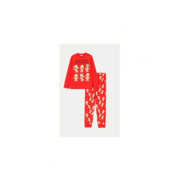 Pijama baieti -  304488832 - Bumbac - 92-98 CM - Negru