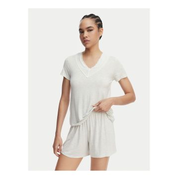 Pijama dama -  viscoza - maneca scurta - Gri