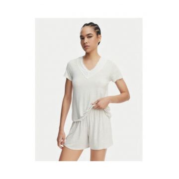 Pijama dama -  viscoza - maneca scurta - Gri