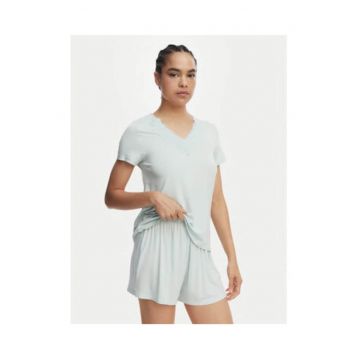 Pijama dama -  viscoza - maneca scurta - Verde