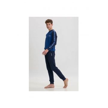 Pijamale copii -  LP4175 - Albastru inchis