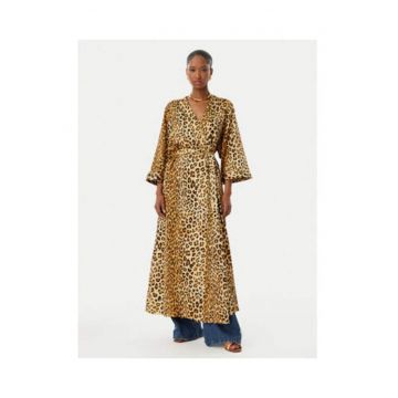 Pijamale dama -  kimono - animal print - multicolor -