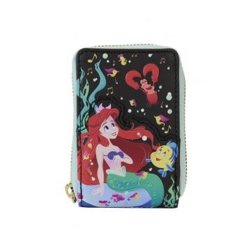 Portofel mini cu fermoar -  Disney Mica Sirena - multicilor