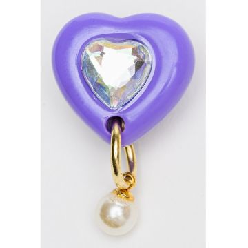 Set de talismane Dazzling Gems Jibbitz™ - 5 piese - Multicolor