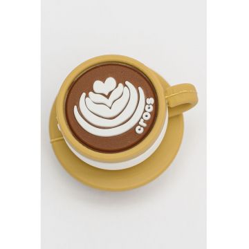 Set de talismane Jibbitz cu tematica de cafea - 5 piese - Multicolor