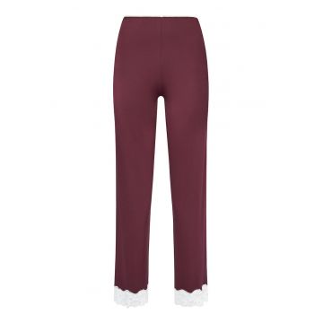 Pantaloni de Pijama pentru femei  bordo -