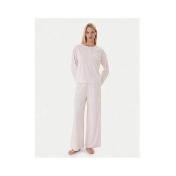 Pijama dama  roz