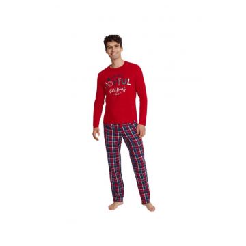 Pijamale barbati -  Bumbac - Multicolor.