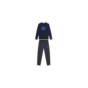 Pijamale copii -  Bumbac - Negru