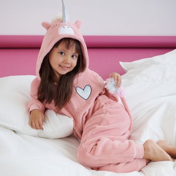 Sinsay - Pijama-salopetă - Roz