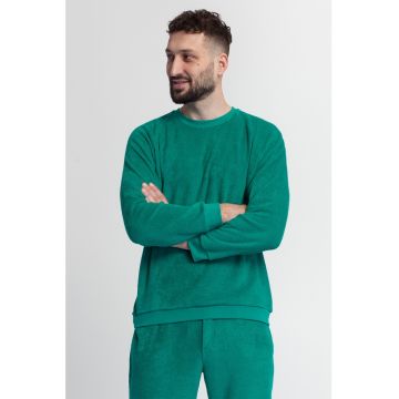 Bluza de casa din material terry