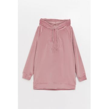 Hanorac de pijama cu aspect de catifea