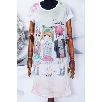 Camasa de noapte 8423 Multicolor | Fashion
