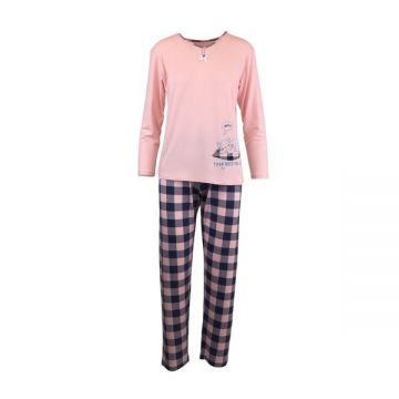 Pijama dama, Univers Fashion, roz, XL