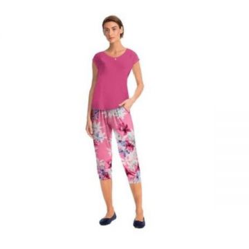 Pijama de dama Vamp 14928, M, modal, roz