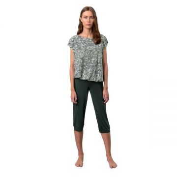 Pijama de dama Vamp,18136,XL,micromodal,verde