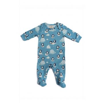 Pijama de bumbac organic cu botosei