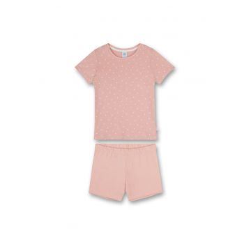 Pijama scurta cu buline