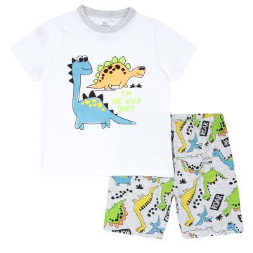 Pijama copii Chicco, Alb 2, 35435-66MC
