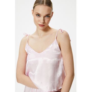 Top de pijama cu model