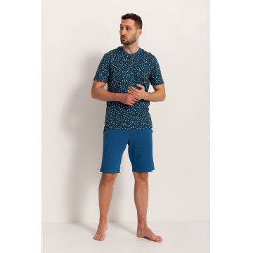 Pijama din amestec de modal cu pantaloni scurti Garet